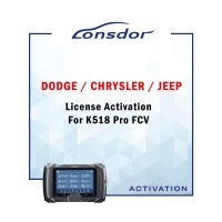 Активация Lonsdor Dodge Chrysler Jeep License Activation For K518 Pro FCV